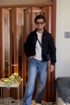 The Lifestyle Co. Spread Collar Bomber Jacket – Classic Style Meets Modern Comfort