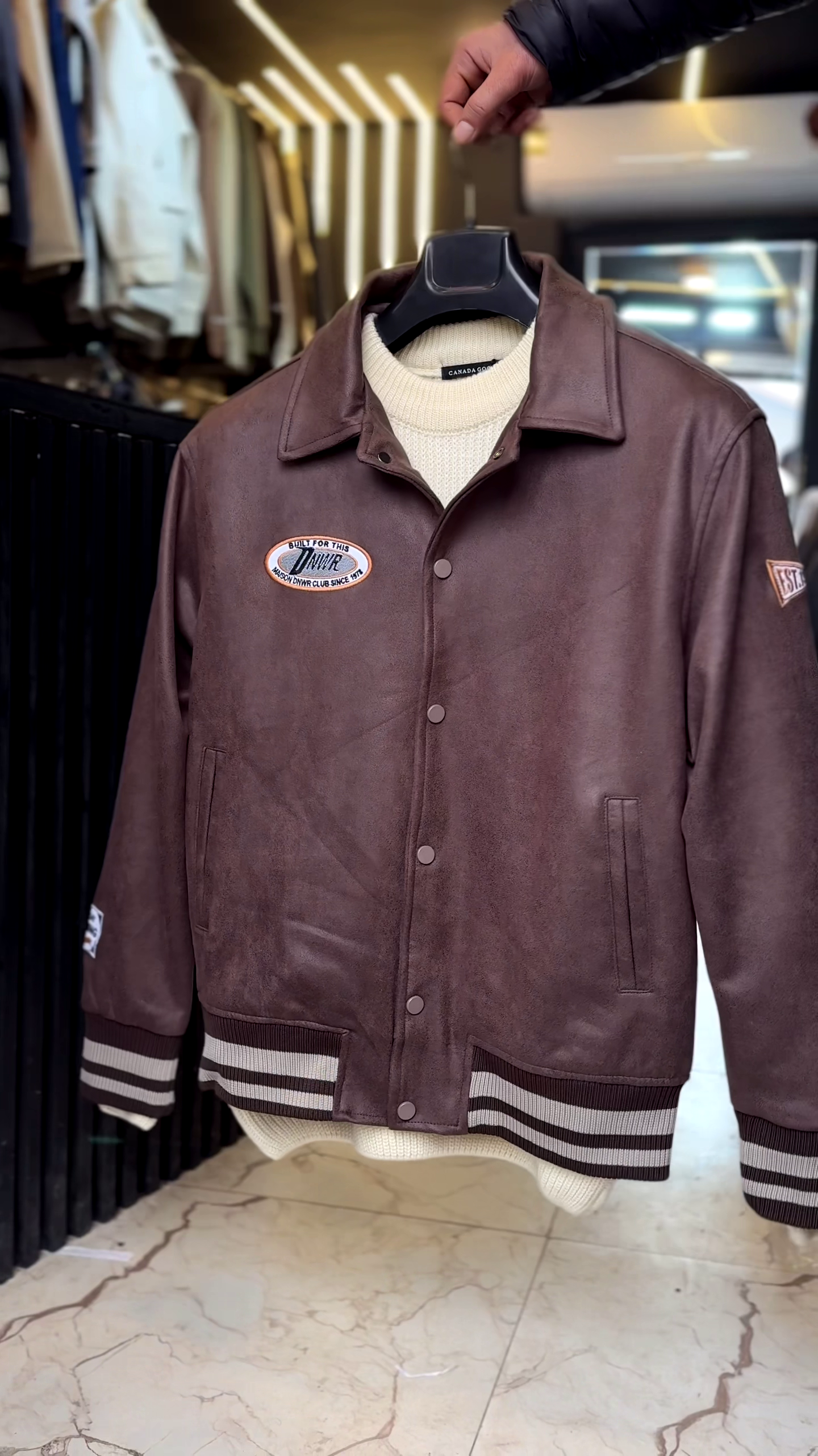 The Icon of Refinement: Men’s Classic Black Lambskin Leather Jacket - Image 2