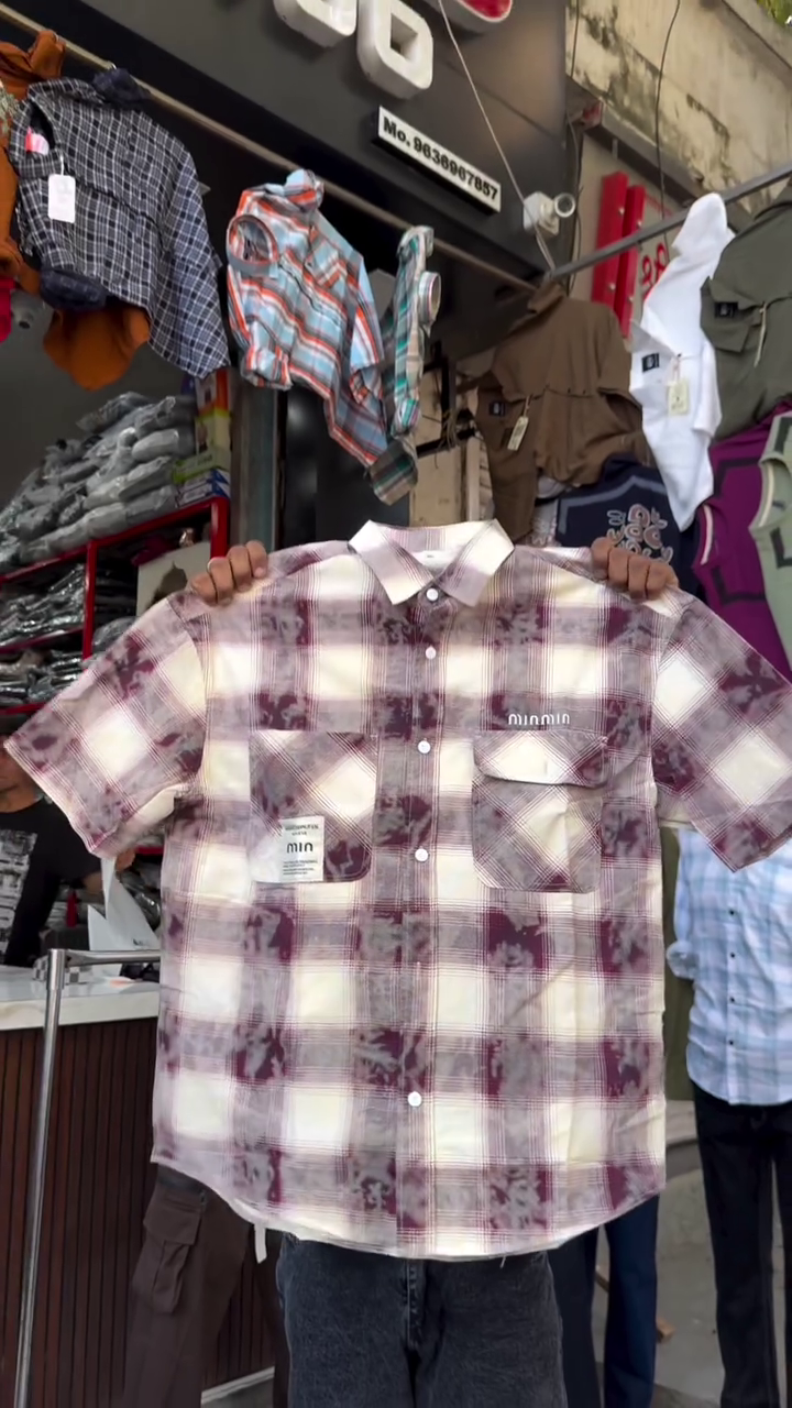 Men's Gradient Shirts Short Sleeve Printed Hawaiian Summer Beach Casual Button Down Shirt - Image 4